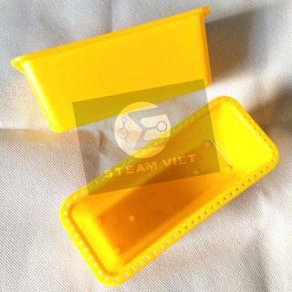 Khay vàng đựng - nguyên liệu steam