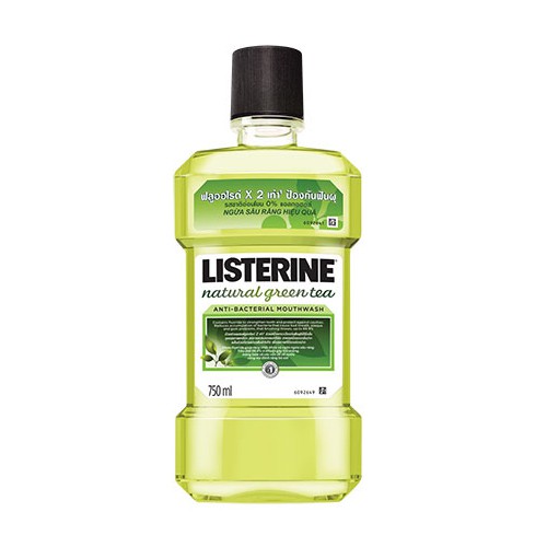 Nước súc miệng Listerine Cool Mint 750ml kèm chai 250ml