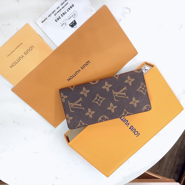 [Ảnh thật] Ví card holder LV SUPER VIP‼️fullbox ví đựng thẻ nam nữ đều dùng được Louis Vuitton