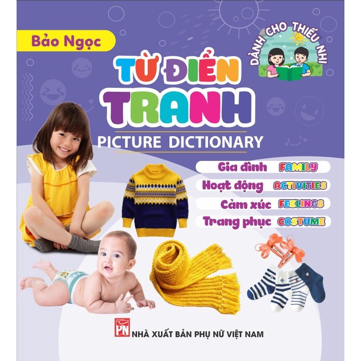 Sách - Bộ 8 cuốn Từ điển tranh dành cho thiếu nhi  - Picture dictionary - ndbooks