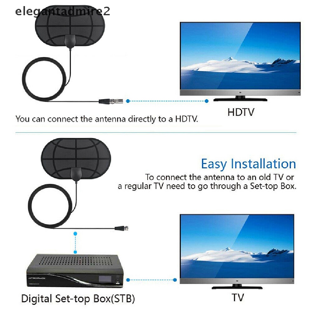 [gele] 960 Mile Range Antenna TV Digital HD 1080p Skywire 4K Antena Digital Indoor HDTV [ele]
