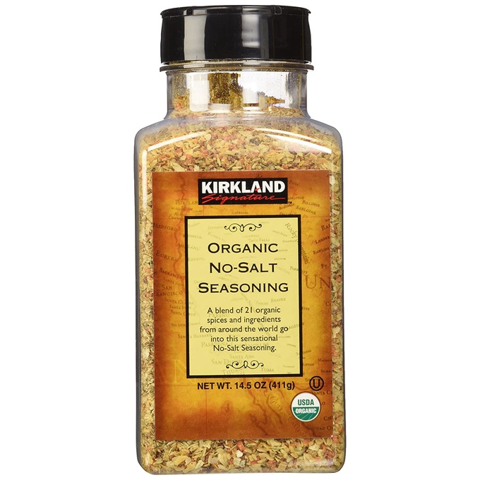 [BB 3/2023] Gia Vị Ướp Không Muối Hữu Cơ Kirkland Signature Organic No-Salt Seasoning 411G