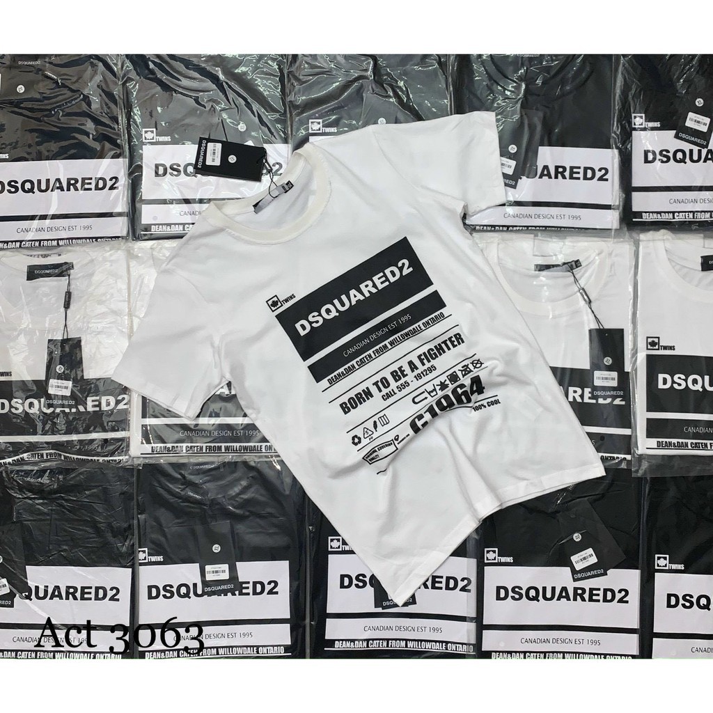 Áo Phông Nam Cổ Tròn Chất Thun Cotton Mềm Mịn Co Giãn 4 Chiều In Nhiệt Chữ Đen Trắng - AH05 | BigBuy360 - bigbuy360.vn