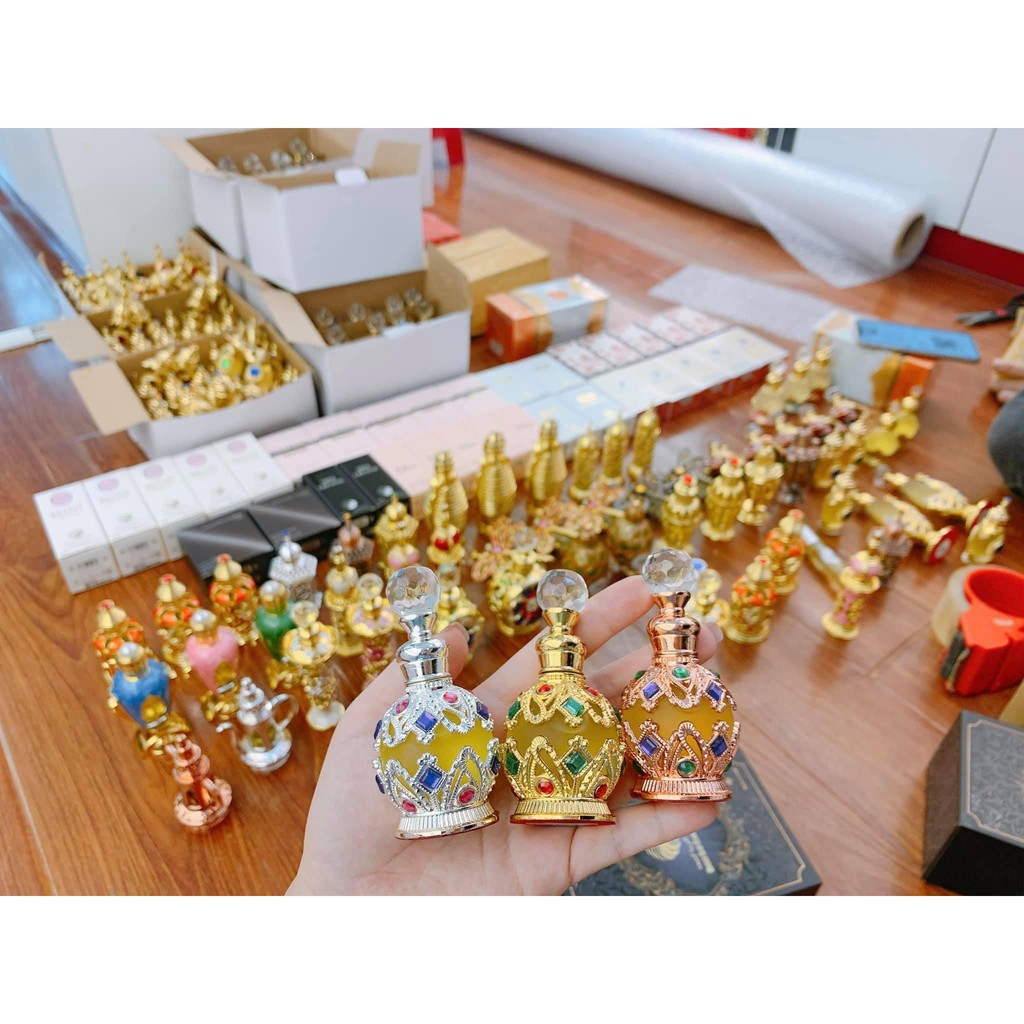 [HÀNG HOT] Tinh dầu Dubai dành cho nữ - thiết kế đá tròn 20mL
