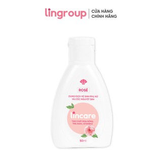 Dung dịch vệ sinh phụ nữ Lincare rose 50ml