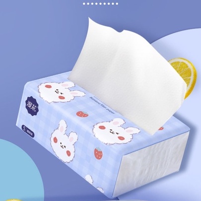 Lẻ 1 Gói Giấy Ăn Thỏ Vỏ Xanh 176 Tờ
