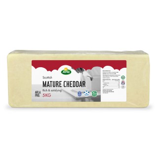 Phô mai cheddar trắng Arla 1kg
