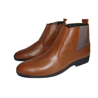 Giày boot nam chelsea dây kéo da bò thật.Bảo hành 12 tháng.MS: B101