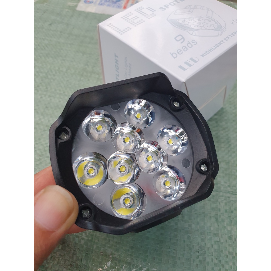 Đèn led trợ sáng L5..9 tim led siêu sáng, lắp cho xe máy, xe điện
