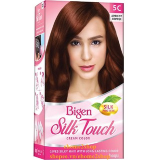 Thuốc Nhuộm Tóc 5c Nâu Đồng Bigen Silk Touch Cream Color Bst shopee.vn/ehome2shop.