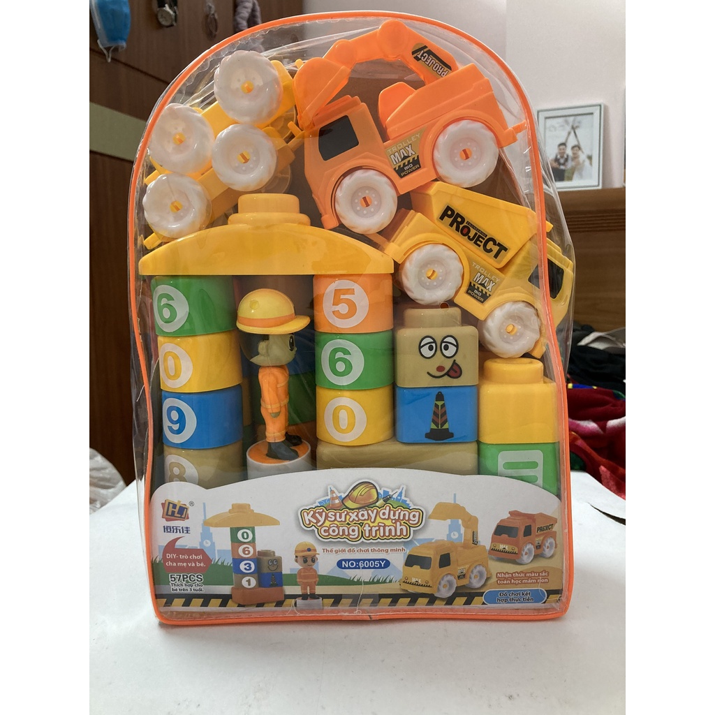 Bộ Đồ Chơi Xếp Hình Người Bảo Vệ Thành Phố