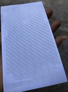 Miếng dán cacbon phủ full viền và lưng máy