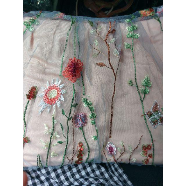 Váy dạ hội ren thêu hoa cao cấp | BigBuy360 - bigbuy360.vn