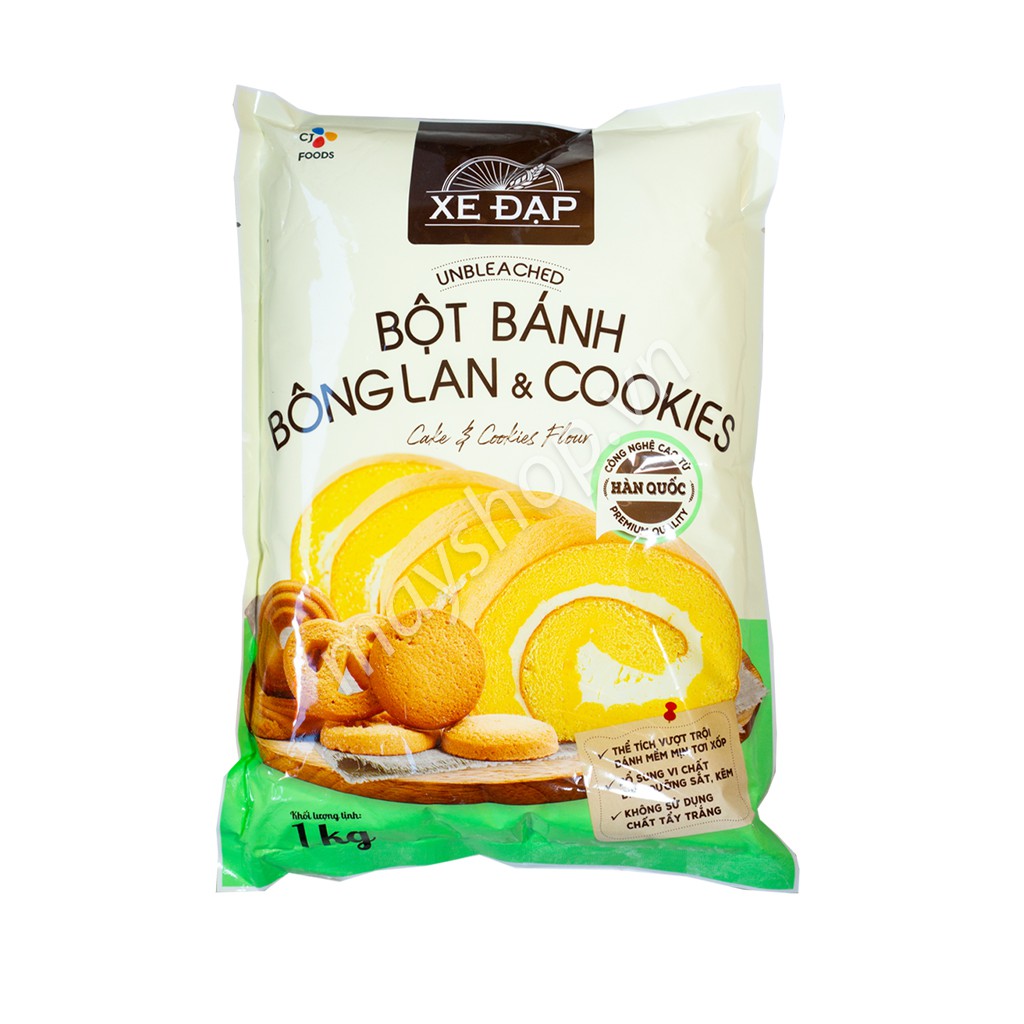 Bột bánh bông lan, Bột mì số 8 CJ FOOD