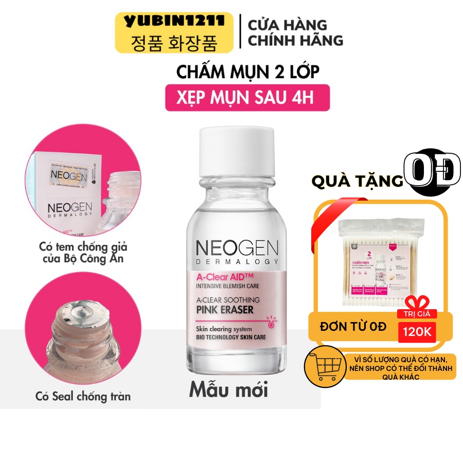 Chấm mụn Neogen A-clear Soothing Pink Eraser