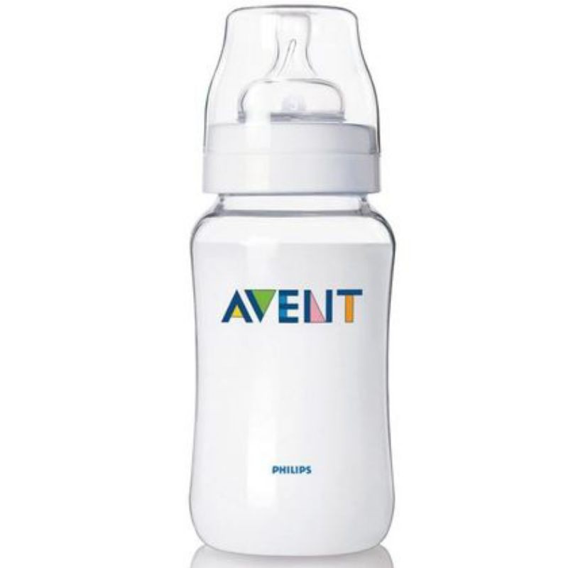 (Nhập Mỹ - 3 size) Bình sữa Avent cổ thường Classic 330ml/ 260ml/ 125ml