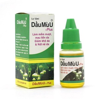 Dầu mù u plus thiên khánh, chai 12ml.