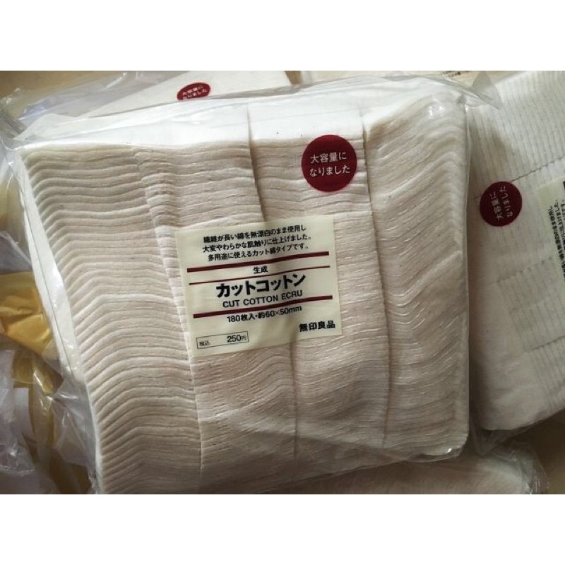 Bông Muji nhật xé lẻ (1 miếng) | BigBuy360 - bigbuy360.vn