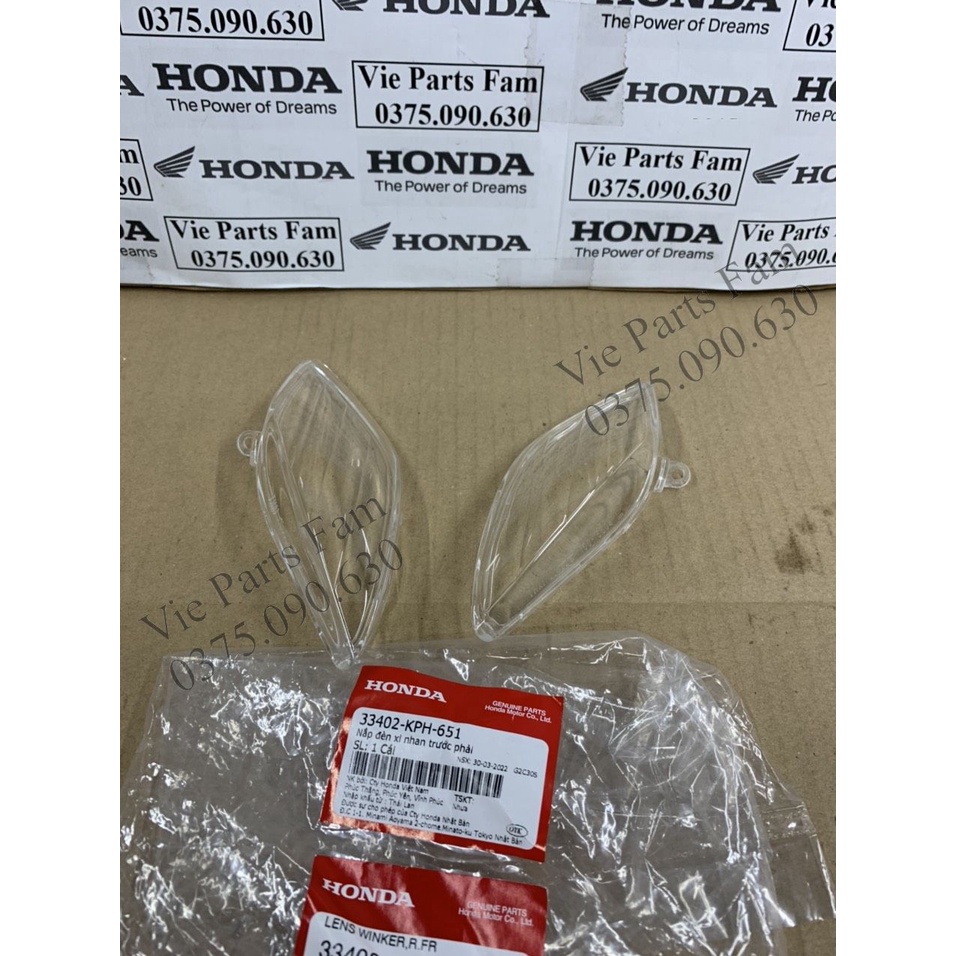 Nắp chụp xi nhan trước trái phải Future 2, hàng din Honda mới 100%