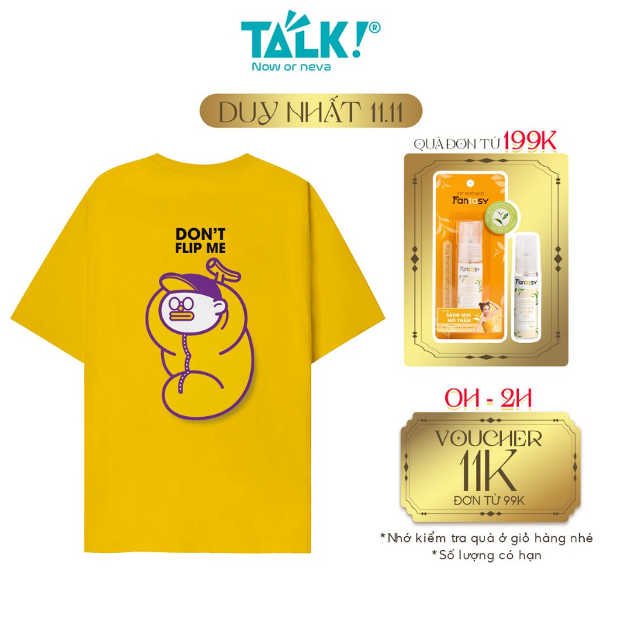 [Mã LT50 giảm 50k đơn 250k] Áo thun Oopsie Flip Me - OOPS BANANA - TALK!