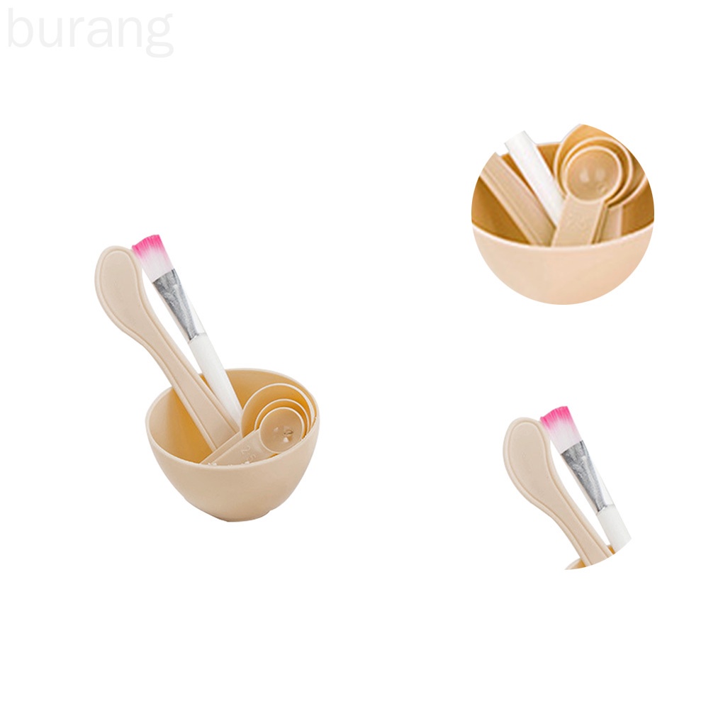 [Hàng mới về] Bộ Dụng Cụ Đắp Mặt Nạ 4 Món An Toàn Tiện Lợi