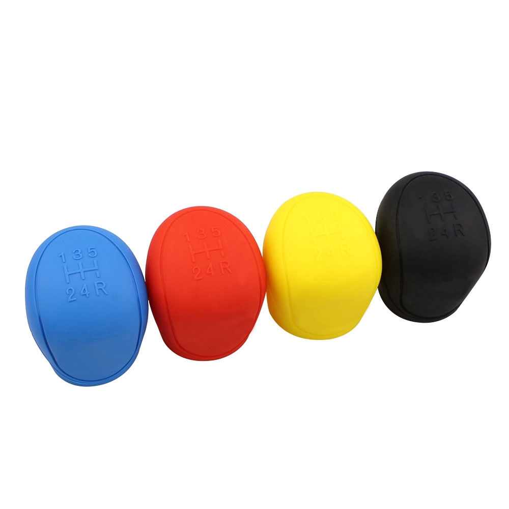 Set 2 Ốp Silicon Bọc Cần Gạt Số Xe Ô Tô Ford Focus 2 3 Fiesta Kuga Ecosport Ranger