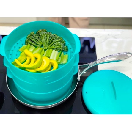 Tupperware - Xửng hấp Steam it Paradise 3 tầng