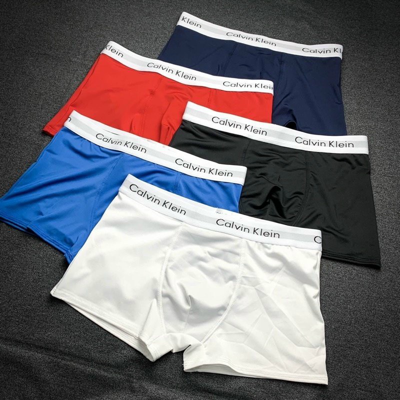 Hộp 4 Quần sịp đùi nam chất thun lạnh cao cấp, cạp to, thoáng mát, co giãn đủ màu, mã DPCK2