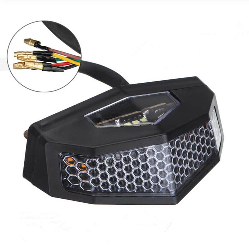 FENDER 1 Đèn LED Tín Hiệu Xi Nhan 12V Gắn Đuôi Xe Máy Chuyên Dụng