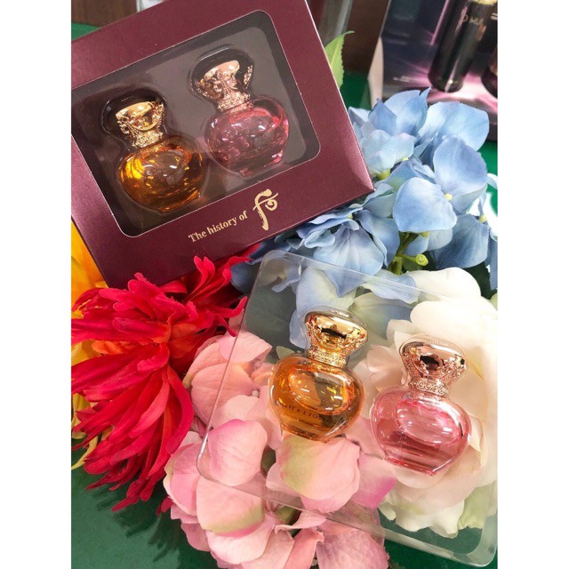 ( Hàng chính hãng)  Bộ nước hoa mini WHOO Therapy Eau De Perfume 7ml.2