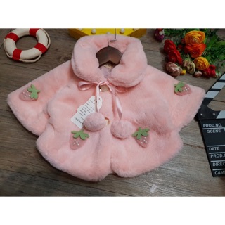 Áo khoác choàng lông cho bé 6-16kg