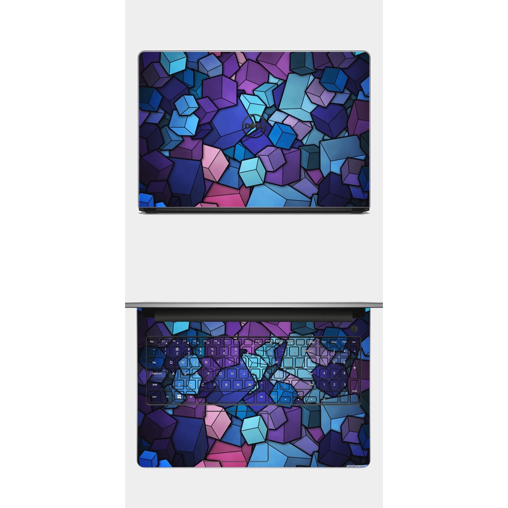 Skin 3D nam tính cho Dell Asus Hp lenovo Acer Thinkpad Msi in hình theo yêu cầu miếng dán laptop máy tính