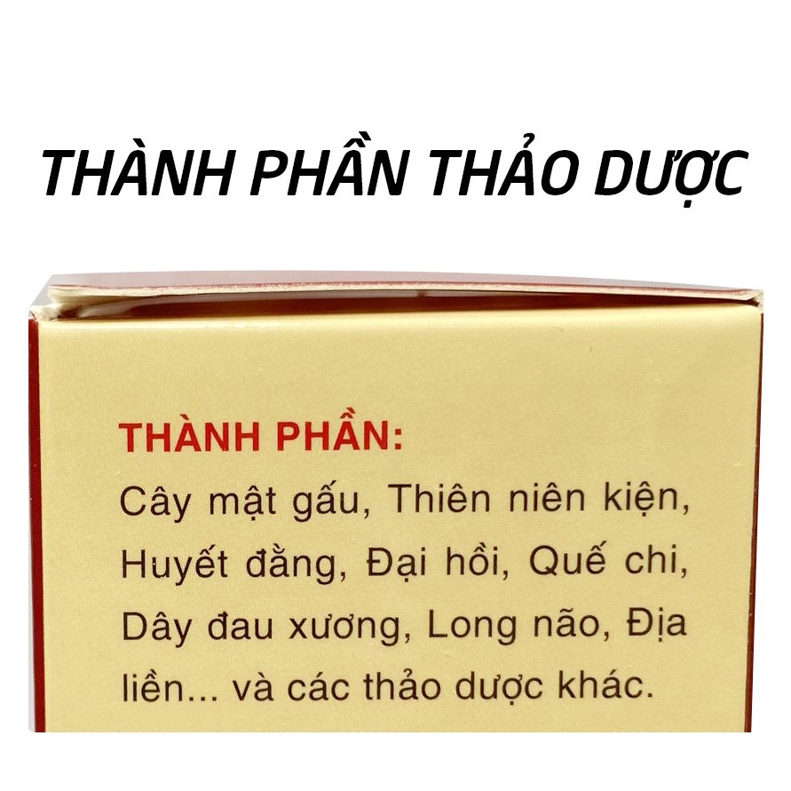 Dầu thảo dược xoa bóp giảm đau thần kinh, đau xương khớp, vai gáy, phong tê thấp - 100ml (Triệu Phú Quý)