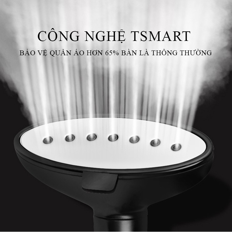 Bàn là hơi nước cầm tay, bàn là hơi nước kiểu đứng công suất 1800W, dung tích 1.6L, trang bị cảm biến nhiệt thông minh