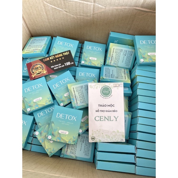 DETOX CHANH GIẢM CÂN - ĐÀO THẢI ĐỐT CHÁY MỠ - hộp 15 viên