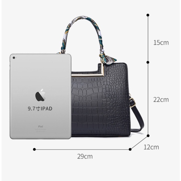 Túi Tote Đeo Vai Sức Chứa Lớn Họa Tiết Đá Sang Trọng Dành Cho Nữ