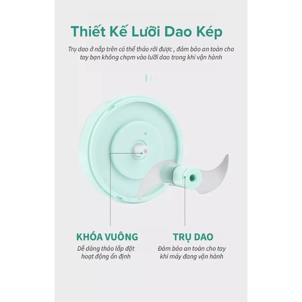 MÁY XAY ĐA NĂNG MINI TSUKI TS-SR01-B2