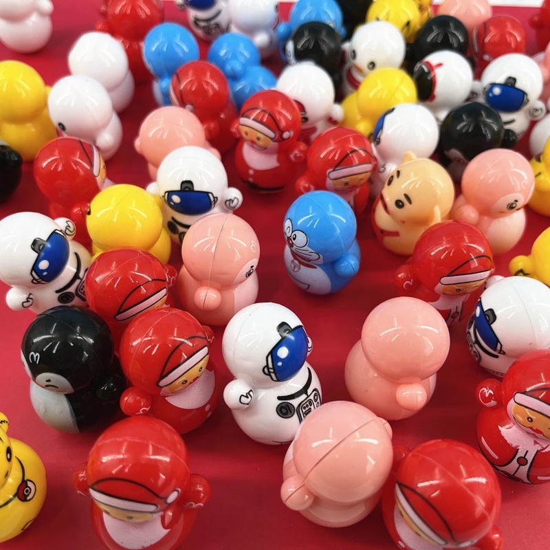 Lật Đật mini Hình Squid Game Và Doaremon Dễ Thương Siêu Đáng Yêu Đồ Chơi Cho Bé.