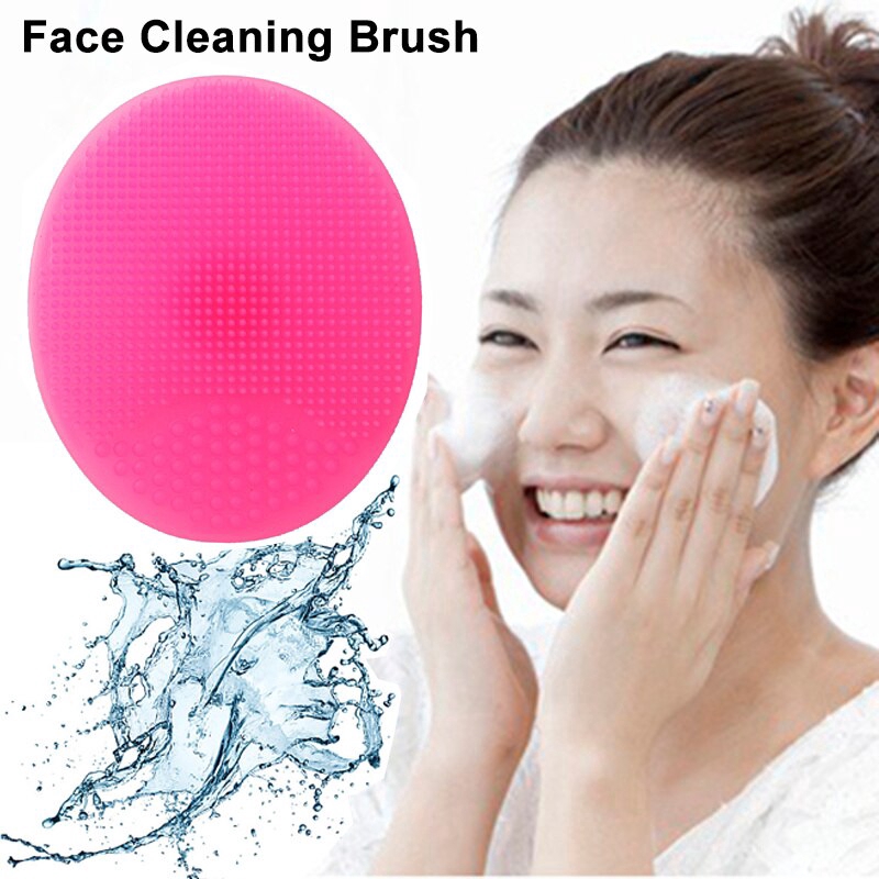 Cọ silicone mềm rửa mặt tẩy mụn đầu đen