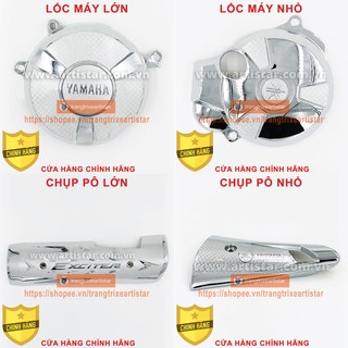 Ốp Trang Trí Xe EXCITER 150 2015 MẠ CHROME