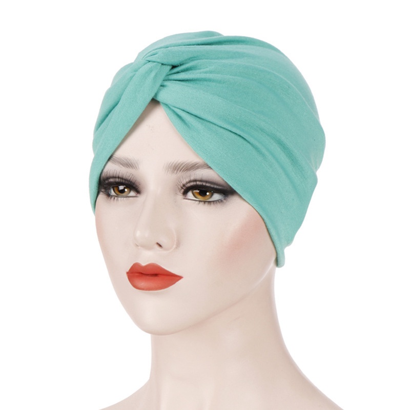 Mũ Turban Đan Chéo Phong Cách Hồi Giáo Thời Trang Cho Nữ