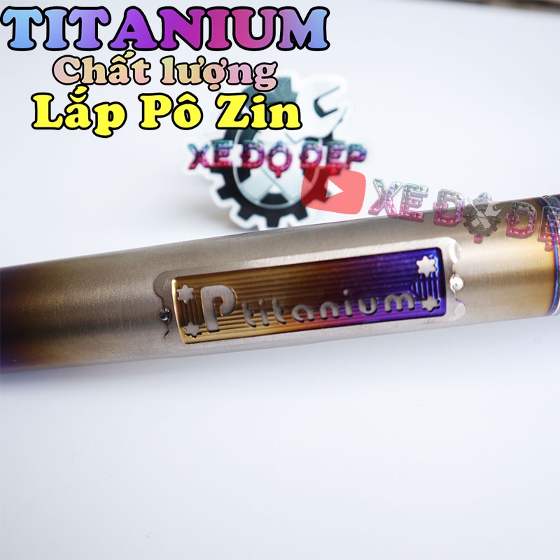 Cổ Pô Titan Lắp Pô Zin Sirius *Titan thật