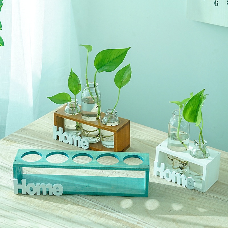 [Mẫu mới về] Bình Hoa Thủy Tinh Home Đơn Giản trồng Cây Thủy Canh  Cắm Hoa decor Trang Trí Nhà Phòng Khách