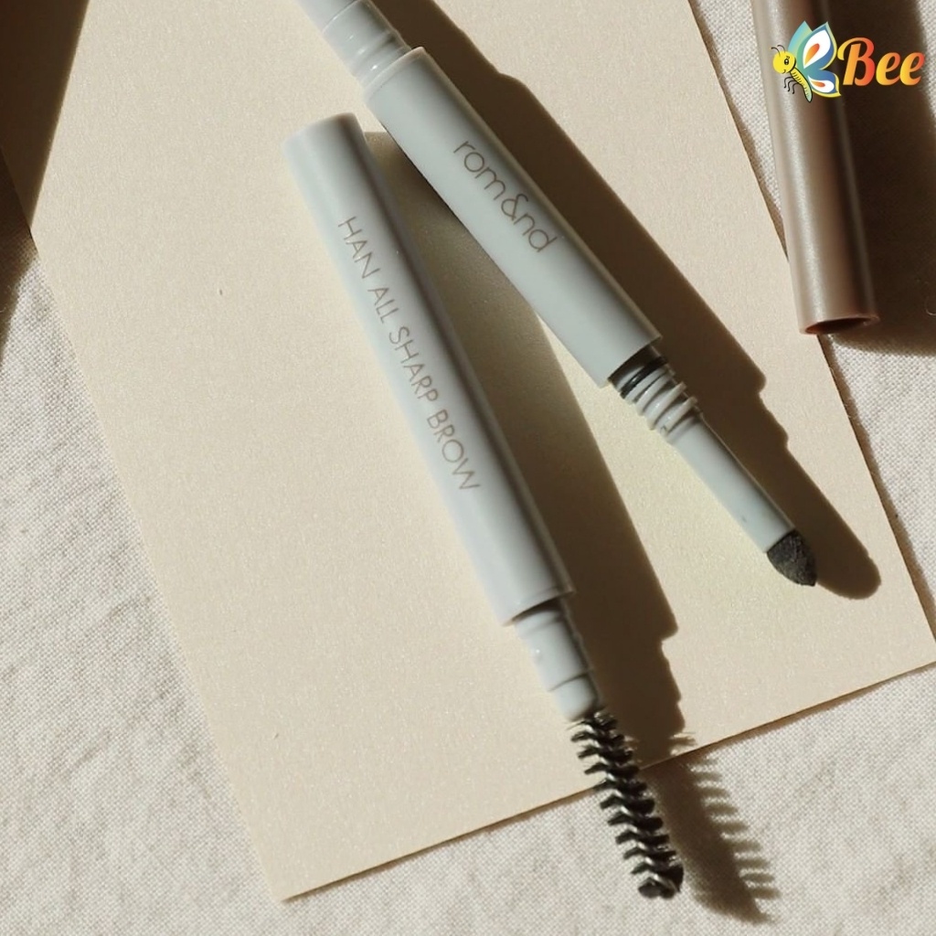 Chì Kẻ Mày Nét Mảnh 3 Trong 1 Romand Han All Sharp Brow