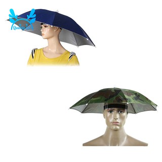 Set 2 mũ dù chống mưa/nắng họa tiết rằn ri thích hợp cho hoạt động ngoài trời