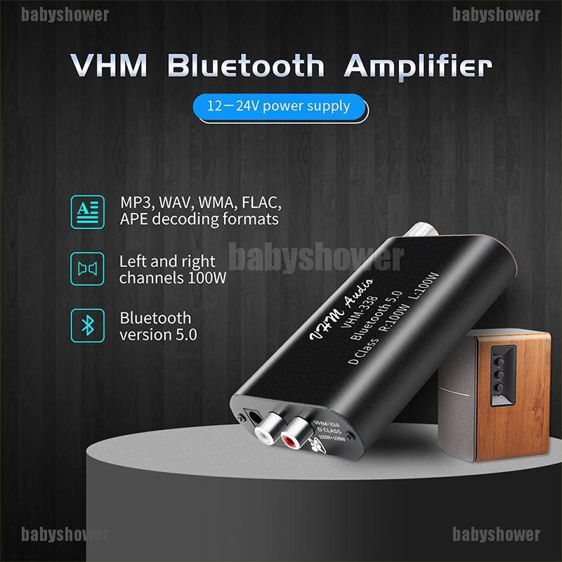 Bộ Khuếch Đại Âm Thanh Không Dây Bluetooth 5.0 Mini Vhm338