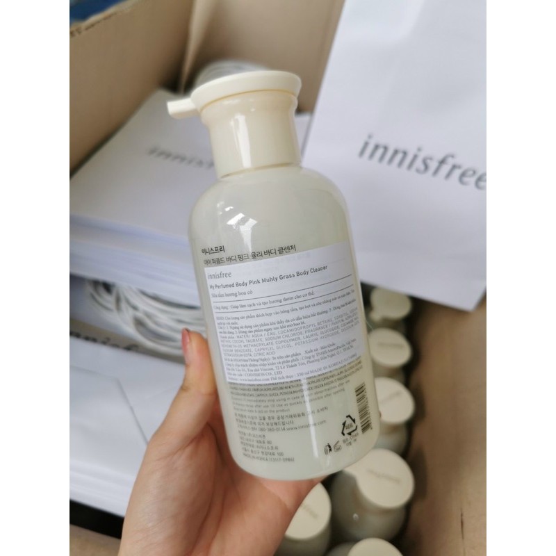 SỮA TẮM HƯƠNG NƯỚC HOA INNISFREE MY PERFUMED BODY CLEANSER 330ml