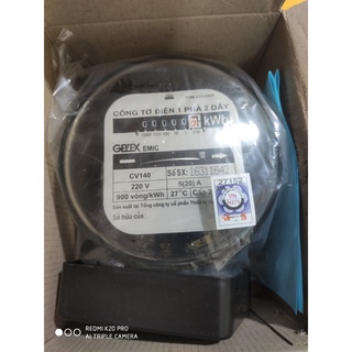Công tơ điện TG MAX 1 pha 2 dây ( Có giấy kiểm định Chính Quy )