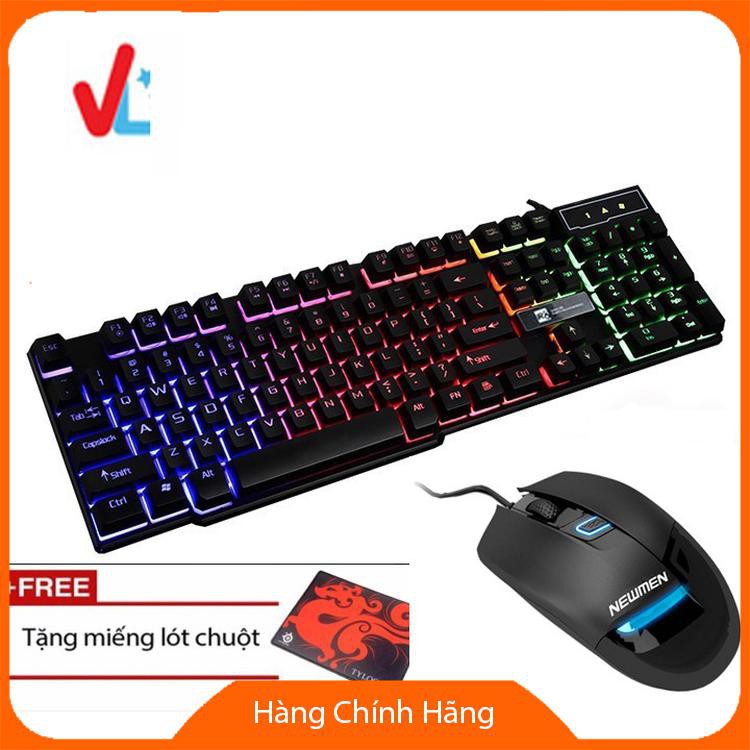 Combo Bàn Phím Giả Cơ Và Chuột Led R8 1822 - Newmen G10 Gaming + Tặng Lót Chuột - VL | BigBuy360 - bigbuy360.vn