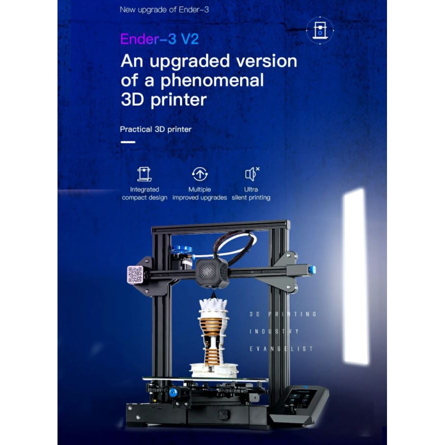 Máy in 3D giá rẻ Ender 3 v2 chính hãng Creality | BigBuy360 - bigbuy360.vn
